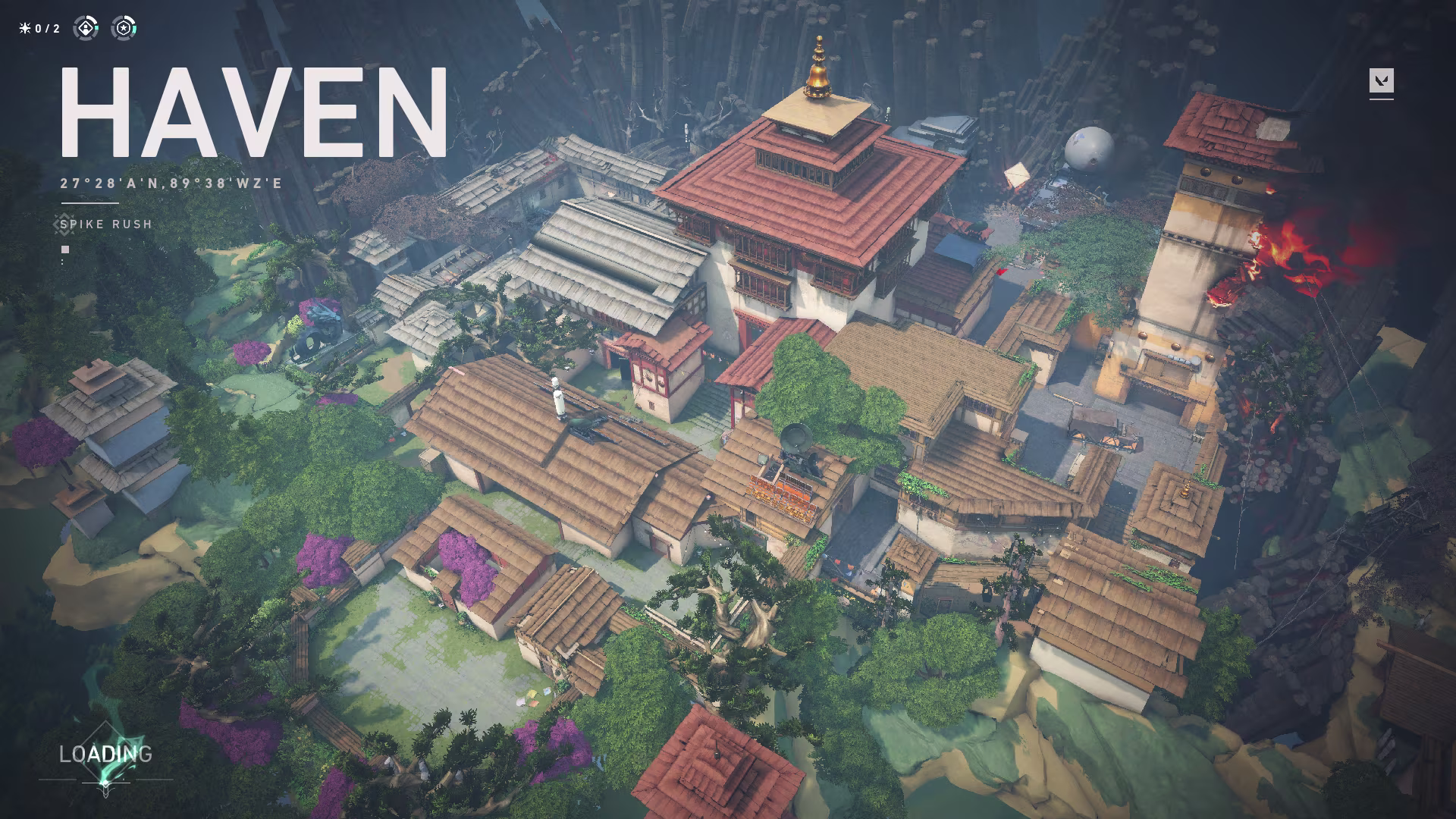 Mapa Haven de Valorant